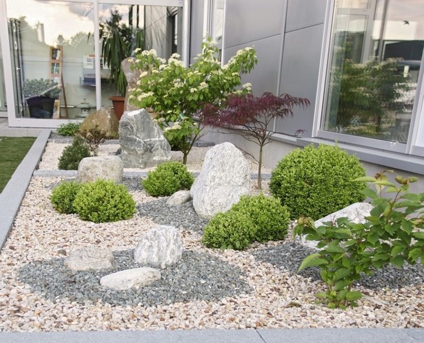 Gartengestaltung steine
