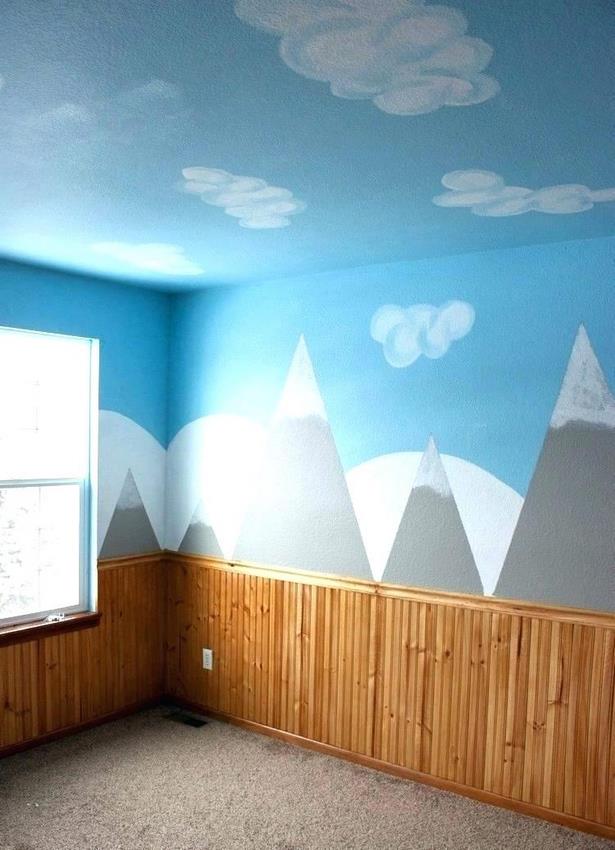 Kinderzimmer wand malen