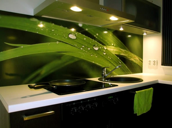 Grüne küche deko