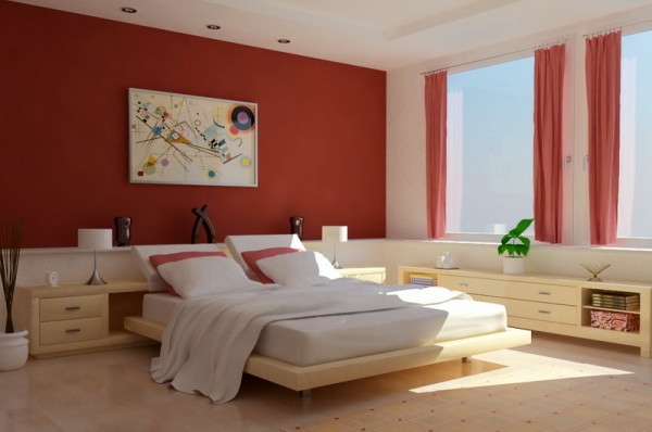 Moderne farben für schlafzimmer