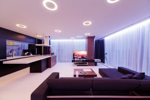 Moderne wohnzimmer leuchten