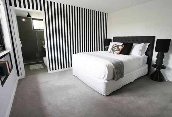 Schlafzimmer ideen schwarz weiß