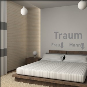 Schlafzimmer mann