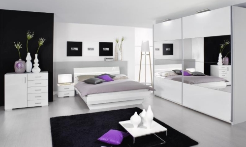 Schlafzimmer schwarz weiß gestalten