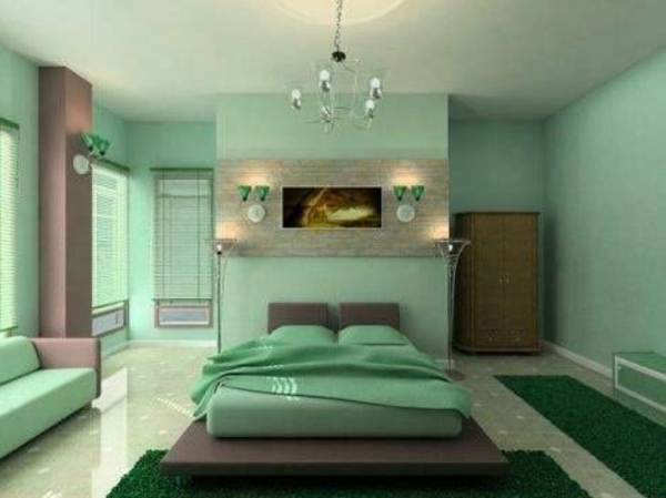 Wohnideen schlafzimmer farbgestaltung