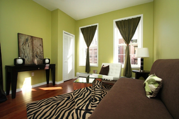 Wohnzimmer ideen grün