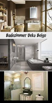 Moderne badezimmer fliesen beige