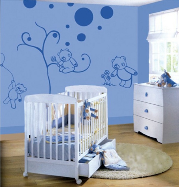 Babyzimmer blau