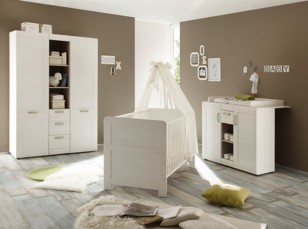 Babyzimmer komplett weiss