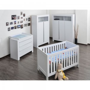 Babyzimmer komplett weiss