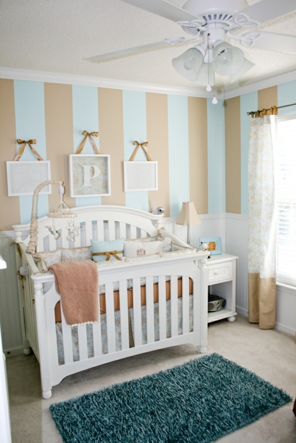 Babyzimmer streifen