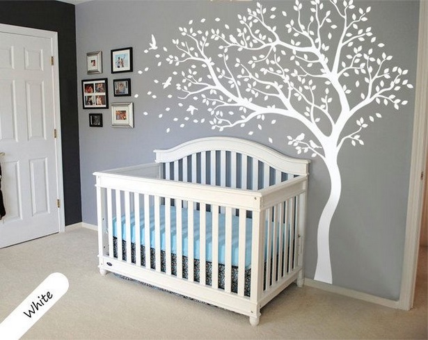 Babyzimmer wandgestaltung baum