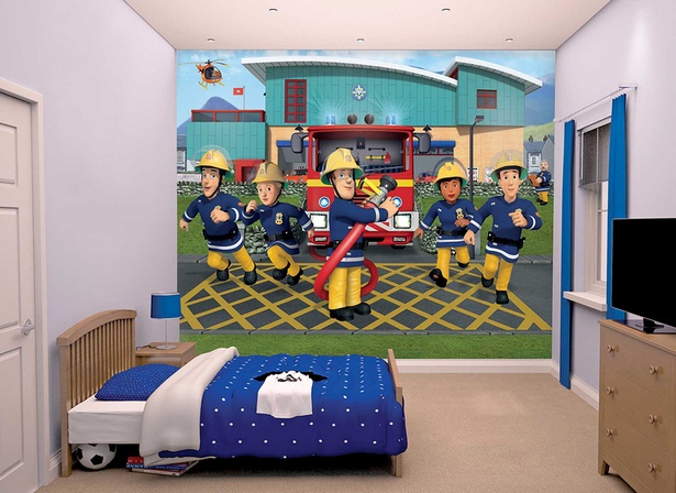 Feuerwehr deko kinderzimmer