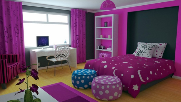 Jugendzimmer mädchen lila