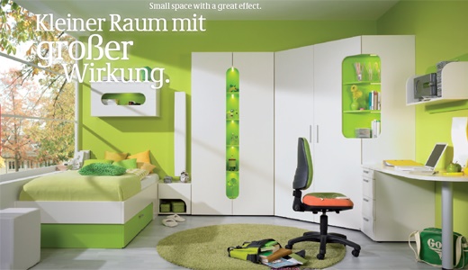 Jugendzimmer zusammenstellen