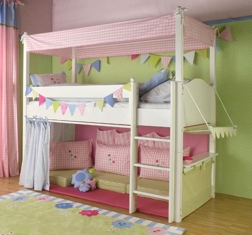 Kinderzimmer hochbett komplett