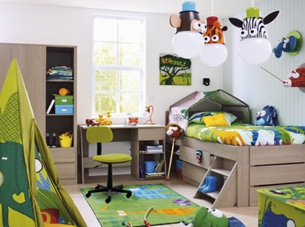 Kleines kinderzimmer junge