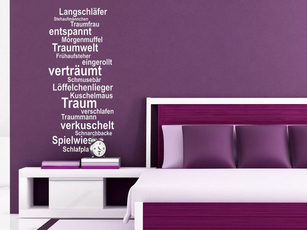 Schlafzimmer gestalten wände