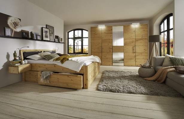 Schlafzimmer holz modern