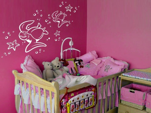 Wanddekoration babyzimmer