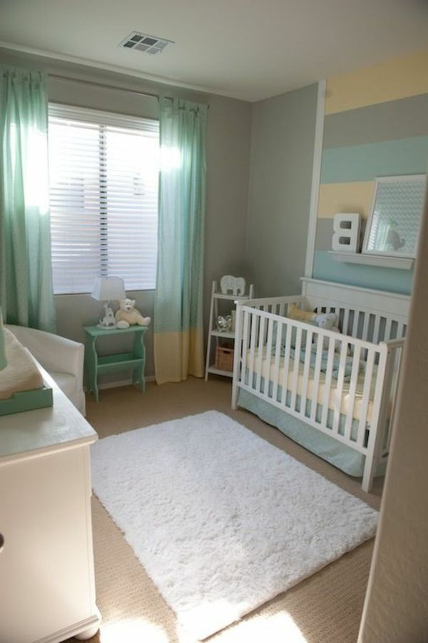 Wandgestaltung babyzimmer neutral