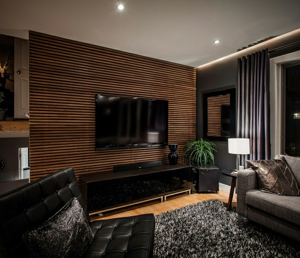 Wohnzimmer holz modern