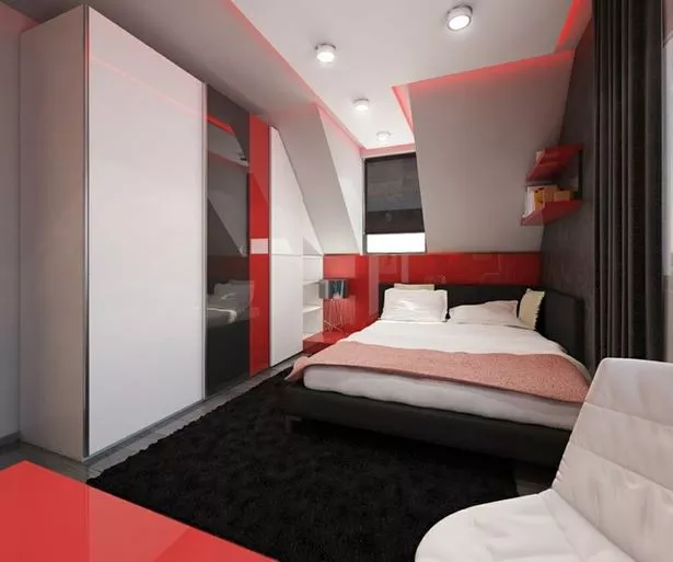 Rot schwarz schlafzimmer