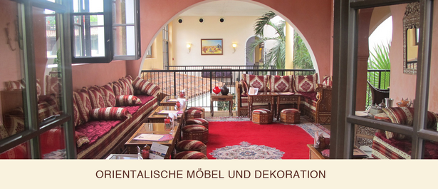 Balkon orientalisch dekorieren