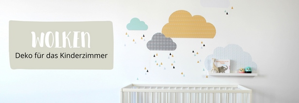 Deko wolken kinderzimmer