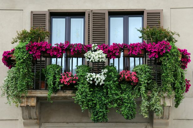 Einrichtung balkon