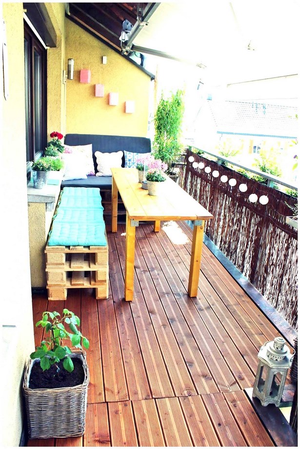 Gartenmöbel für schmalen balkon