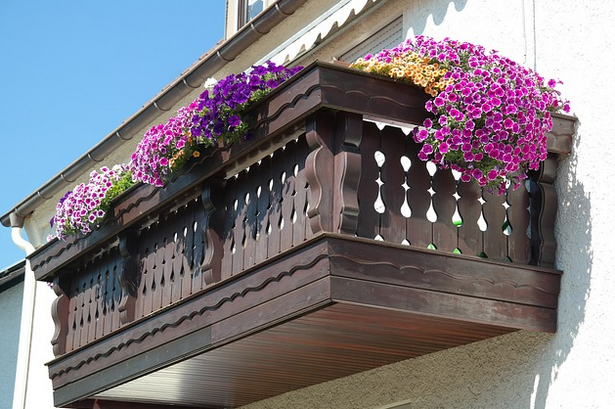 Länglichen balkon gestalten