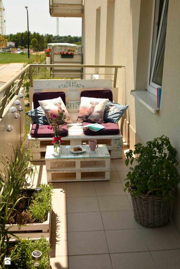 Mini lounge balkon