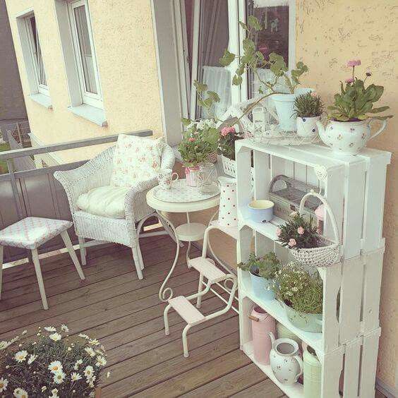 Vintage balkon