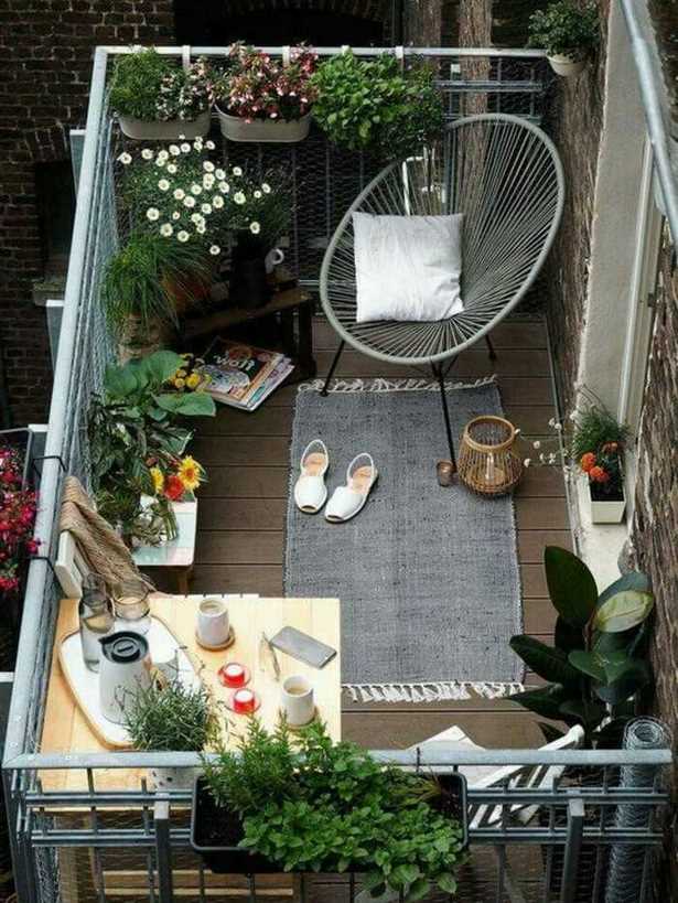 Zen balkon gestalten