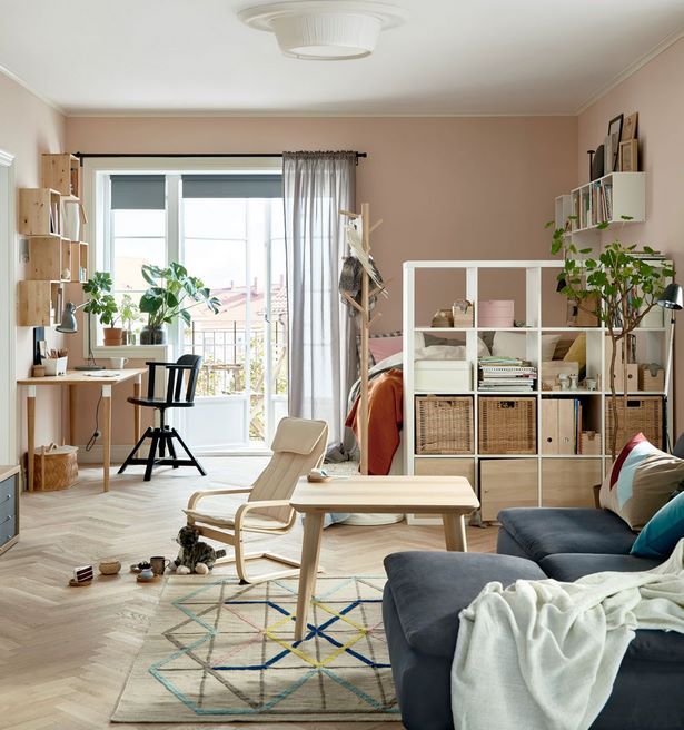 1 zimmer wohnung einrichten ideen ikea