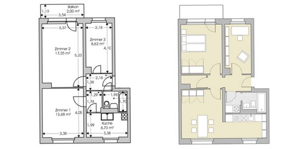 37 qm wohnung einrichten