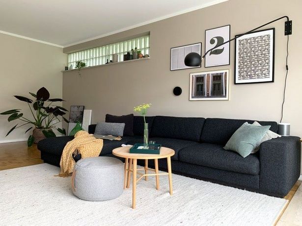 Anthrazit couch wohnzimmer farbe