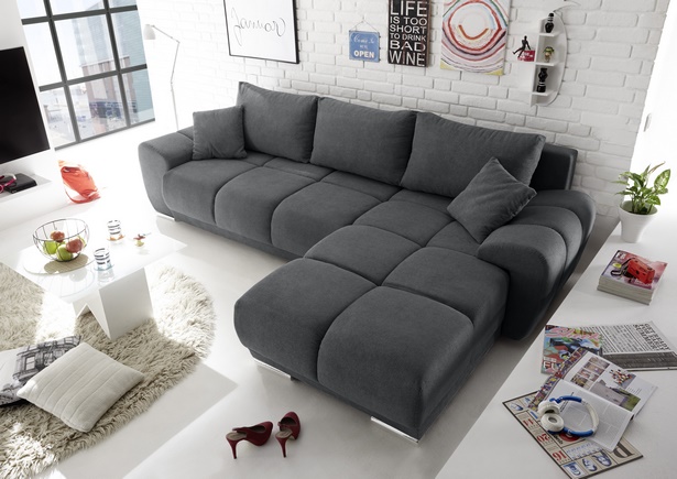 Anthrazit couch wohnzimmer farbe