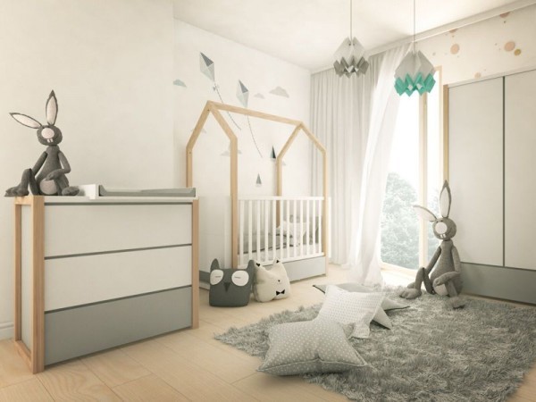 Babyzimmer komplett holz