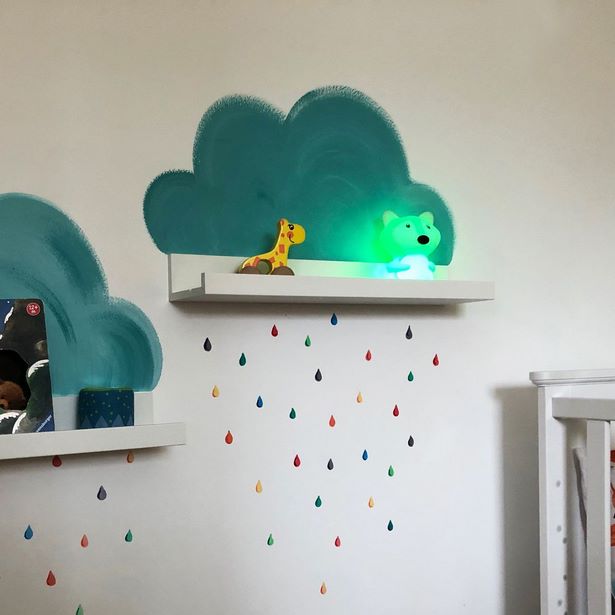 Basteln für kinderzimmer wand