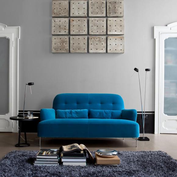 Blaues sofa welche wandfarbe passt