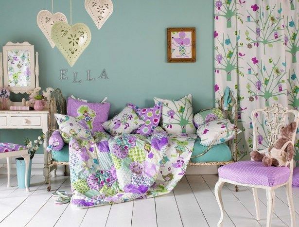 Kinderzimmer mädchen lila