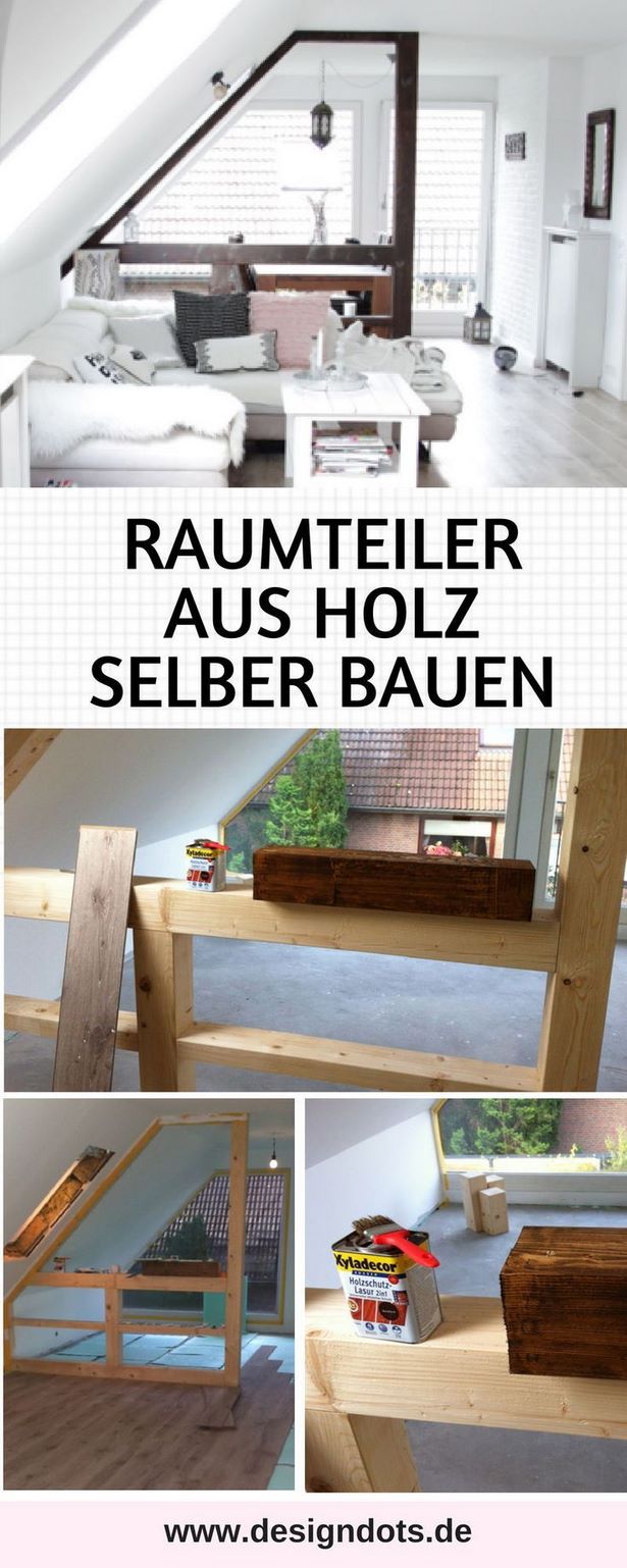 Raumteiler bauen