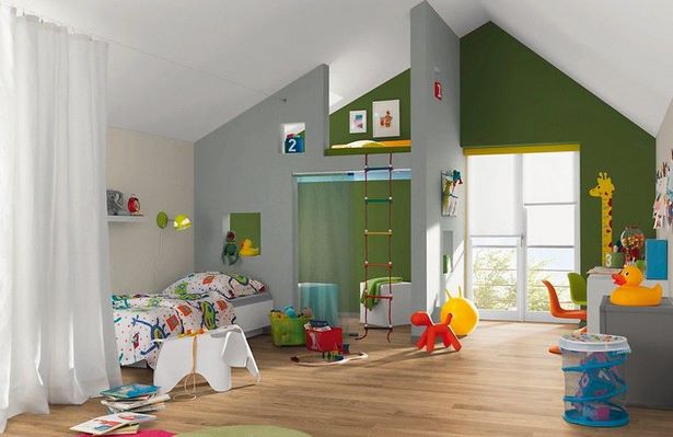 Farbige wände kinderzimmer