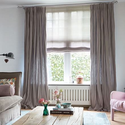 Fenster vorhänge wohnzimmer