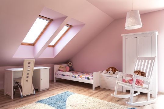 Ideen kinderzimmer dachschräge