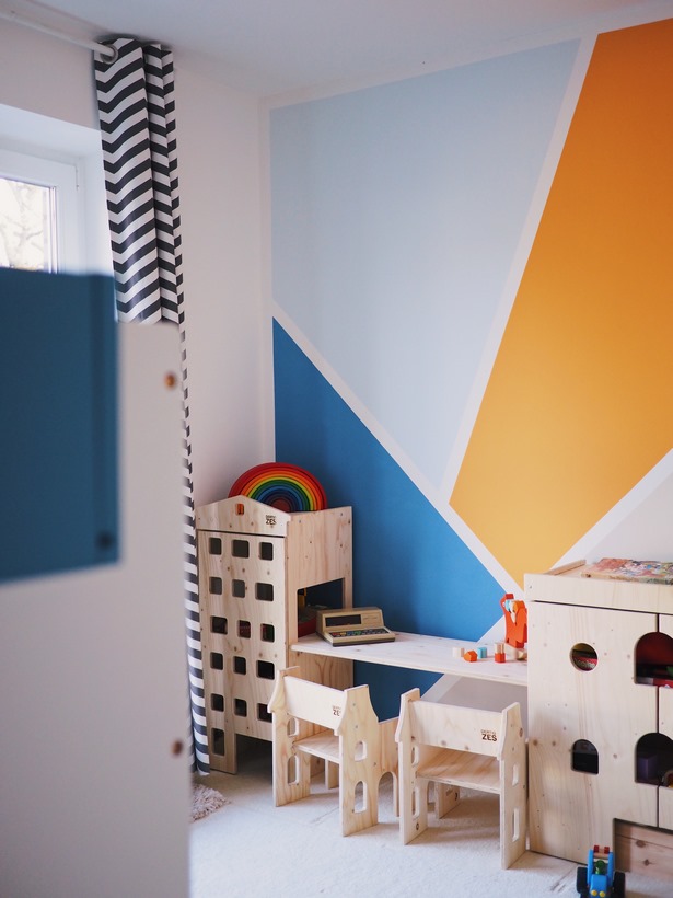 Kinderzimmer blau streichen