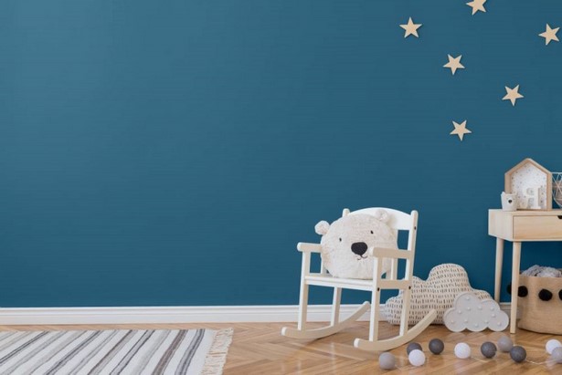 Kinderzimmer wandfarbe blau