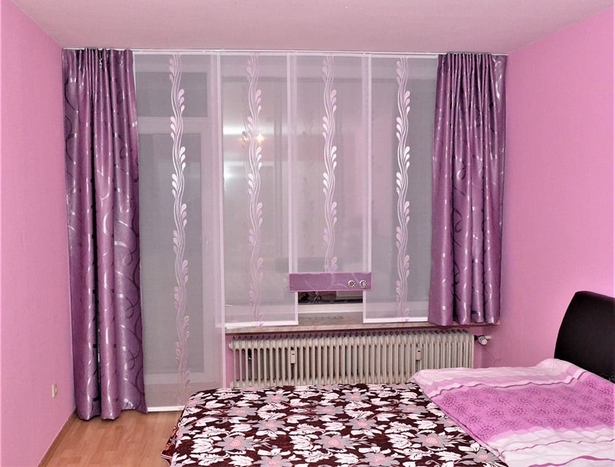 Moderne schlafzimmer gardinen